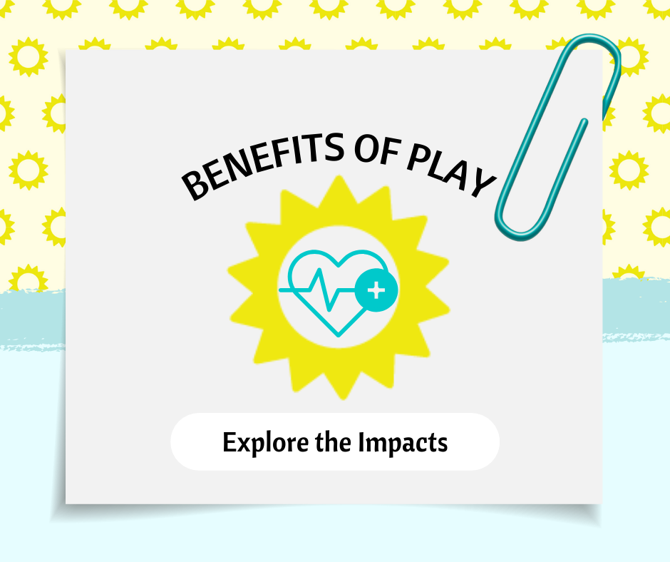 Benefits of Play homepage card showing children experiencing the advantages of active play