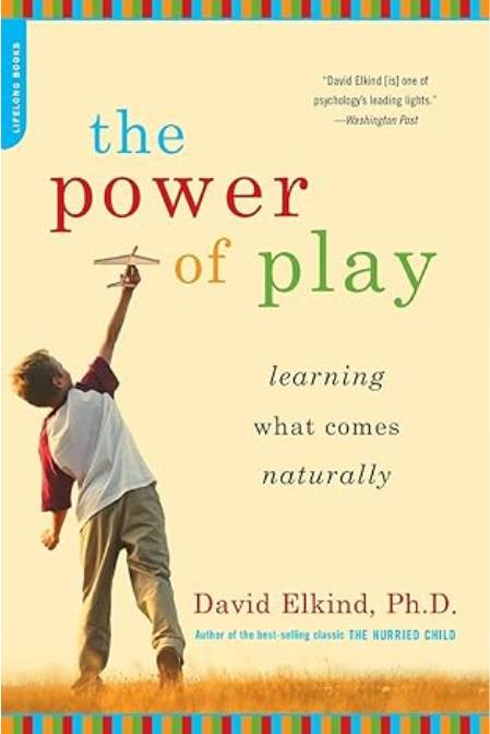The Power of Play book cover about the importance of play in children's development