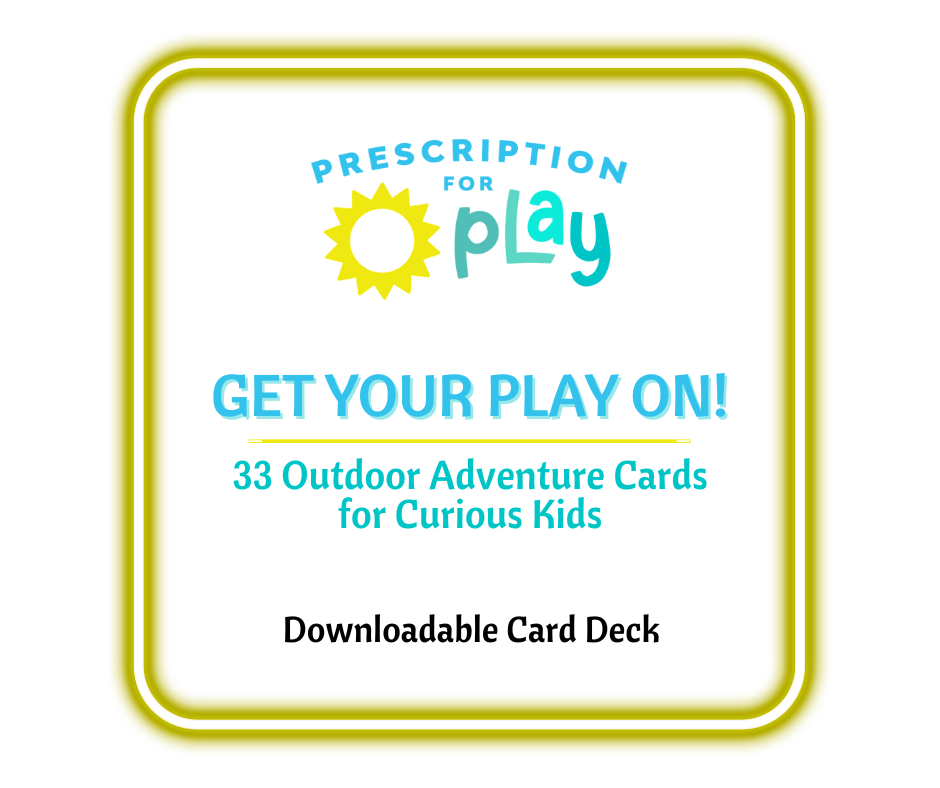 Yellow Prescription for Play deck icon representing the children's play advocacy resources