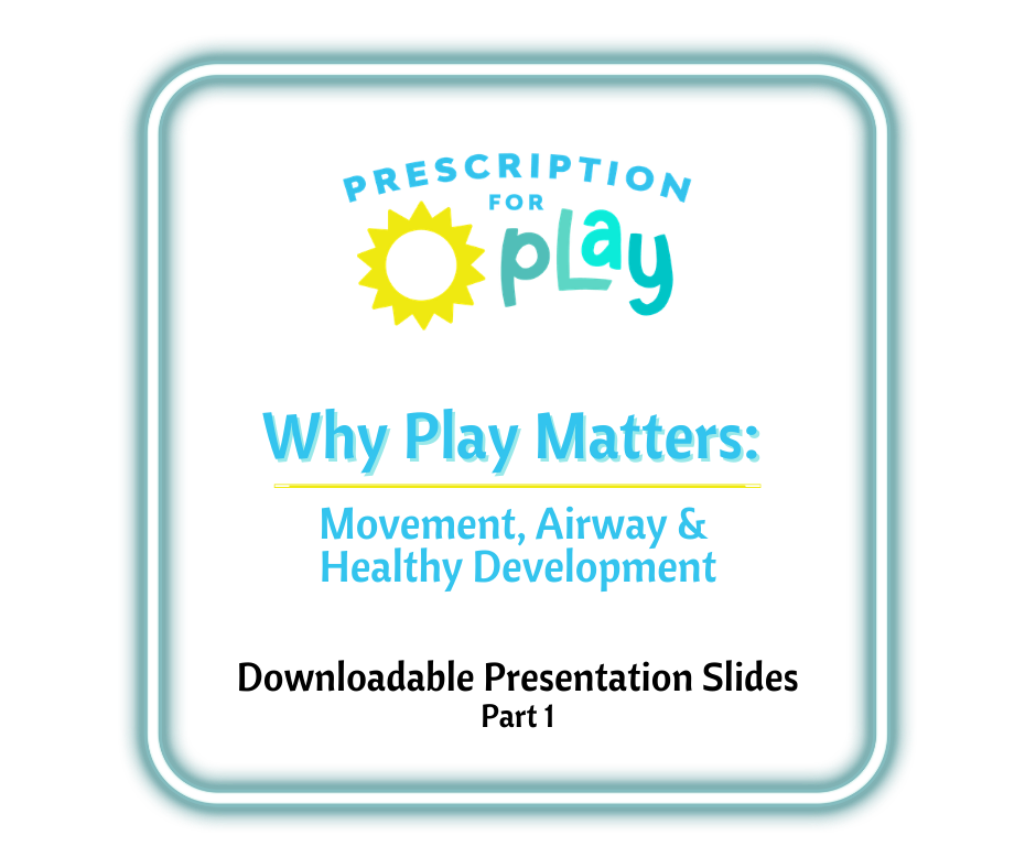 Why Play Matters presentation icon updated March 2026 about children's play research